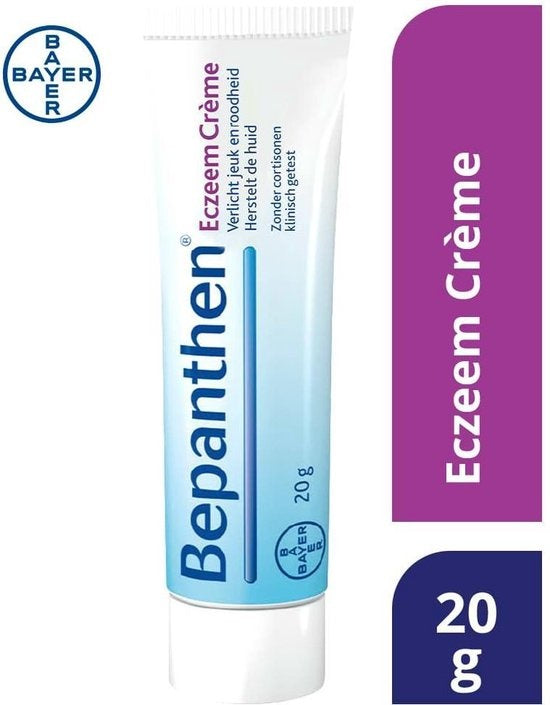 Bepanthen - Eczeem Crème, verlicht jeuk en roodheid bij eczeem, 20 gr