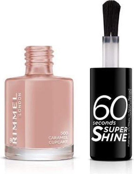 Rimmel 60 Seconds Super Shine - 500 Caramel Cupcake