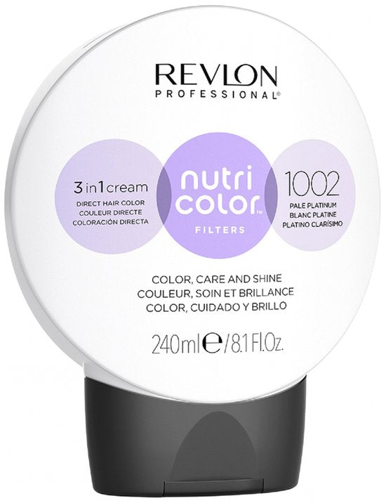 Hair Mask Revlon Nutri Color Platinum 240 ml