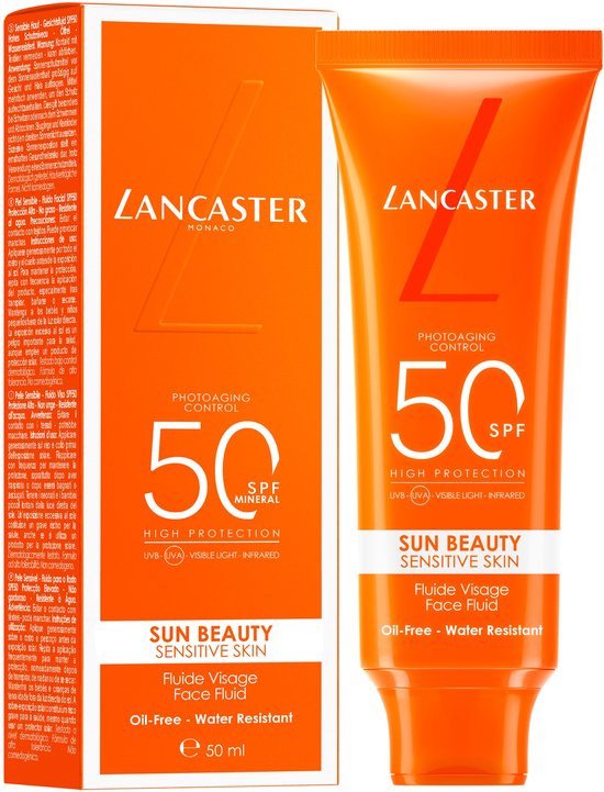 Lancaster Sun Sensitive Oil-Free Milky Fluid SPF50 - Zonnebrand - 50 ml