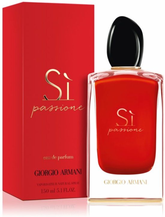 Giorgio Armani Sì Passione 150 ml Eau de Parfum - Damesparfum - Verpakking beschadigd