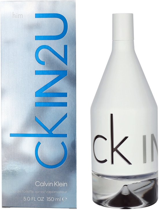 Calvin Klein In2U 150ml Eau de Toilette - Herenparfum - Verpakking Ontbreekt