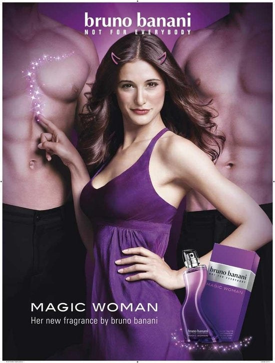 Bruno Banani Magic Woman Eau De Toilette - 50 ml - Dam - Packaging damagedperfume