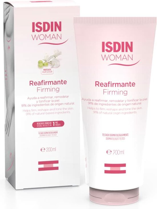 ISDIN - Woman - 200 ml - Verstevigende lichaamscrème - Verpakking beschadigd