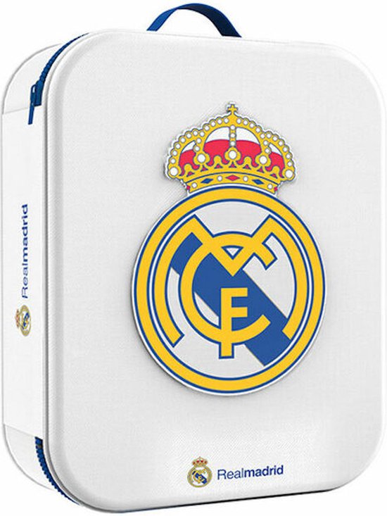 Real Madrid Geschenkset - Eau de Toilette 100 ml & Parfumpen - Met Toilettas - Beschadigde verpakking