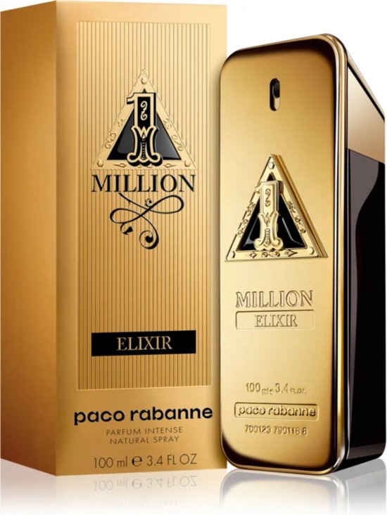 Paco Rabanne 1 Million Elixir 100 ml Eau de Parfum - Men's perfume - Packaging damaged