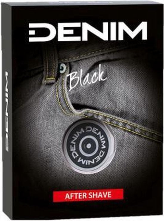 Denim Black for Men - 100 ml - Aftershave - Verpakking beschadigd