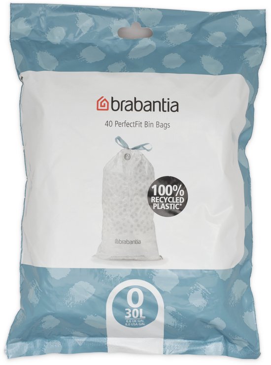 Brabantia PerfectFit Vuilniszakken - 30 l - Code O - 40 stuks