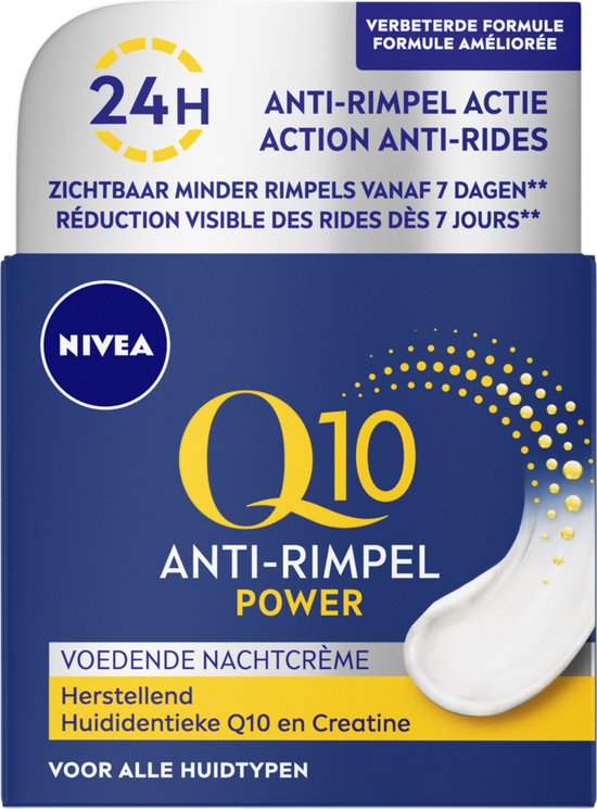 Q10POWER Anti-Wrinkle Night Cream - 50 ml