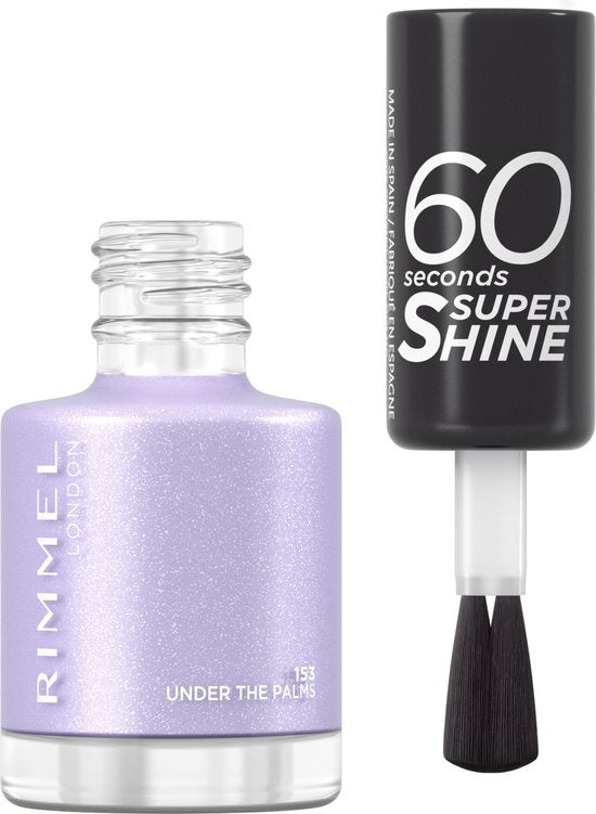 Rimmel London 60 Seconds SuperShine Nail Polish 153 Under The Palms