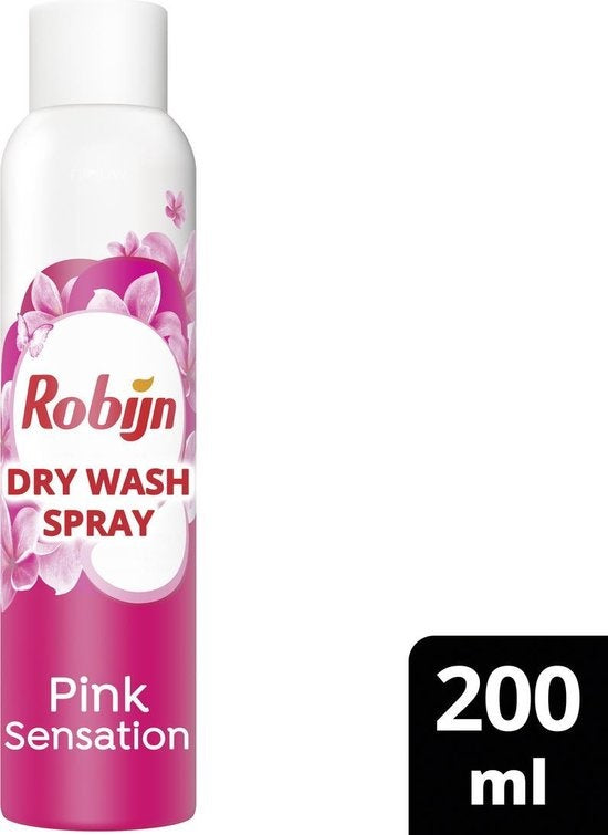 Robijn Dry Wash Spray Pink Sensation‚Äã - 200 ml