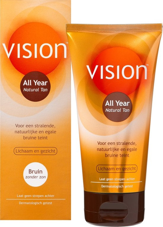 Vision All Year Natural Tan - Self-tanner 135 ml - Packaging damaged