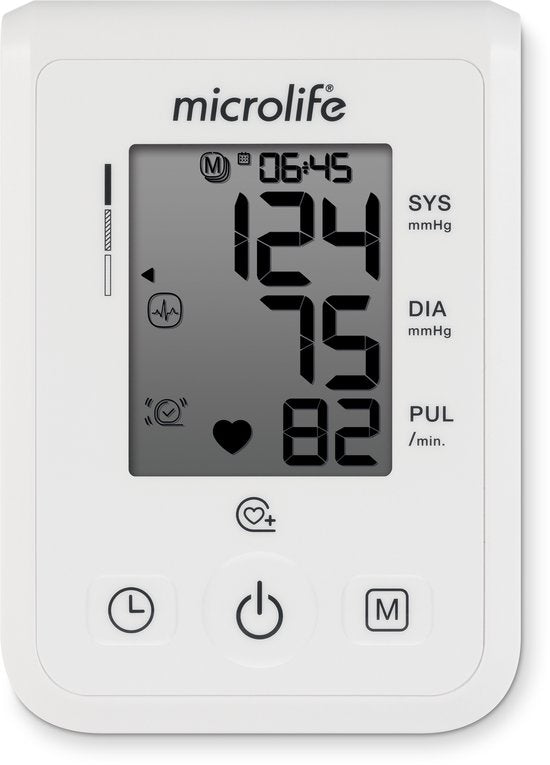 Microlife B1 Standaard - Bloeddrukmeter - IHB Technologie - 30 Geheugenplekken - USB-C