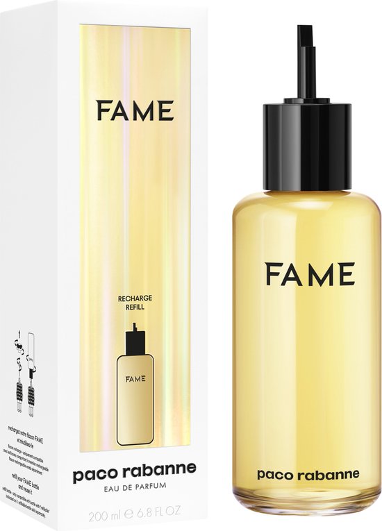 Paco Rabanne Fame Recharge Nachfüllung 200 ml Eau de Parfum Nachfüllung – Damenparfüm