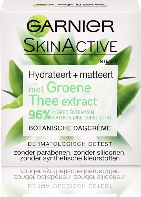 Garnier SkinActive Botanical Day Cream Grüntee-Extrakt – 50 ml – gemischte bis fettige Haut – Verpackung beschädigt