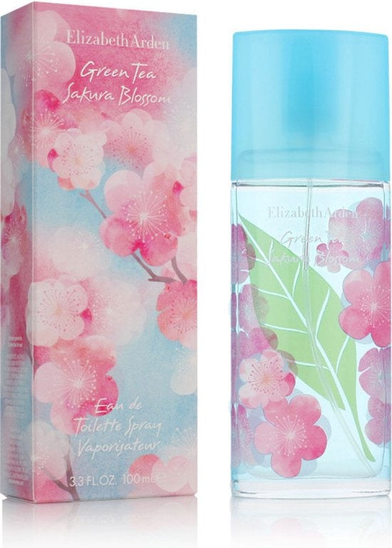 Damesparfum Elizabeth Arden Eau De Toilete 100 ml Green Tea Sakura Blossom - Verpakking beschadigd