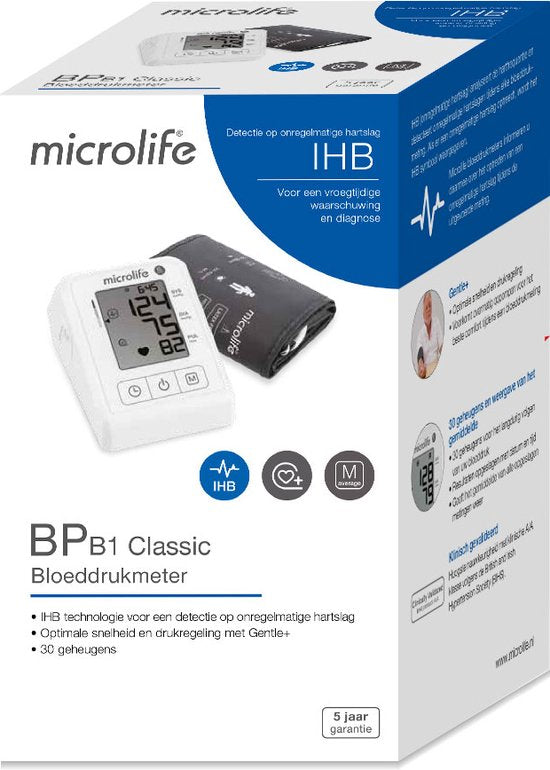 Beurer BM 27 Basic Blood pressure monitor upper arm - Risk indicator - Cuff 22 to 42 cm - Damaged packaging