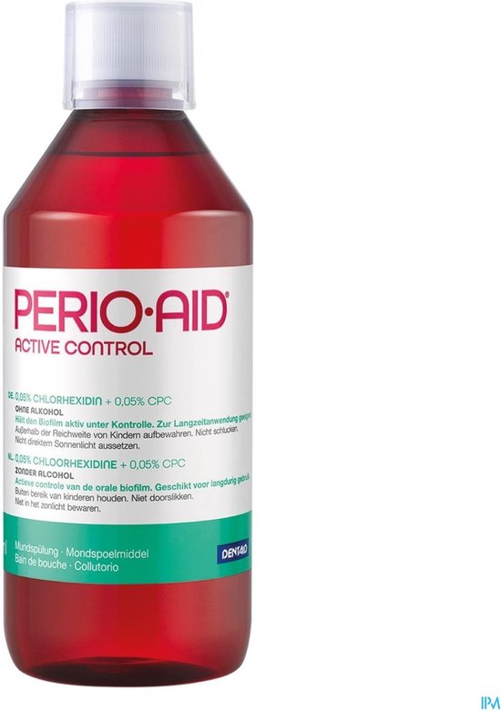 PerioAid Mouthwash Active Control 0.05% 500 ml - Packaging damaged