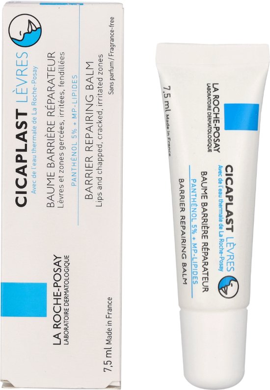 La Roche-Posay Cicaplast Lippen - Lippenbalsem voor Gebarsten, Geïrriteerde Lippen - 7,5 ml