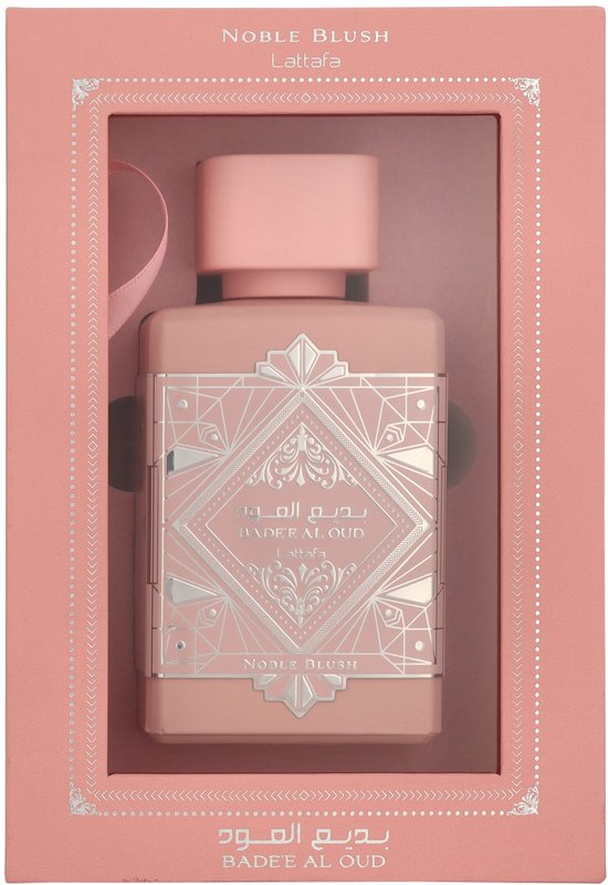 Lattafa Bade'e Al Oud Noble Blush - 100 ml - eau de parfum spray - damesparfum