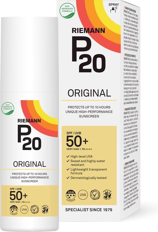 P20 Original SPF 50+ – Sonnenschutzspray – Faktor 50+ – 85 ml beschädigte Verpackung