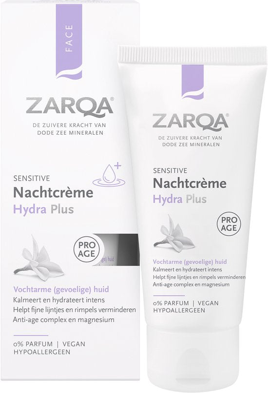 ZARQA Nachtcreme Hydra Plus Sensitive 50 ml