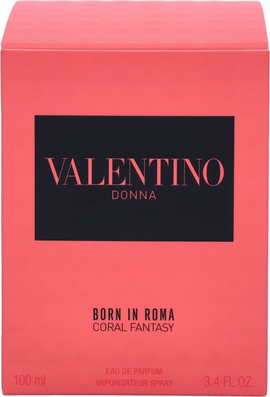 valentino donna born in roma coral fantasy parfum 100ml - damesparfum - Beschadigde verpakking