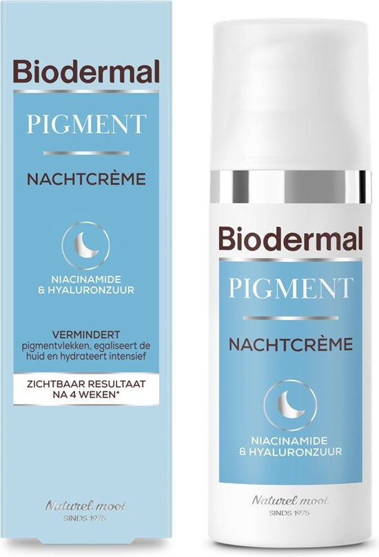 Biodermal Pigment Night Cream - reduces hyperpigmentation, such as pigment spots - 50 ml