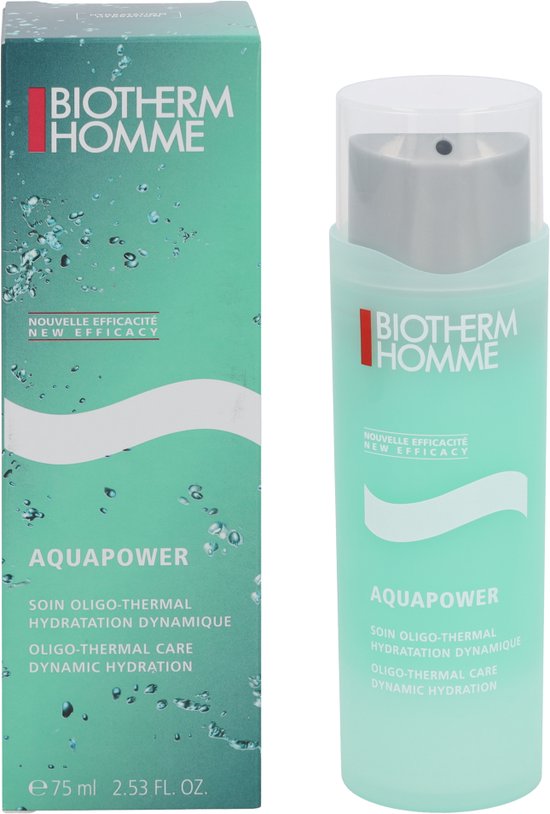 Biotherm Homme Aquapower Gel Moisturizer Day Cream - 75 ml - Damaged packaging / no box