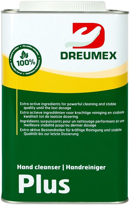 Dreumex Plus Garagezeep 4,5 liter- Verpakking beschadigd/ deuken in het blik