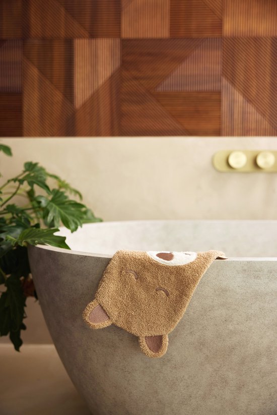 Jollein - Baby Washcloth Terrycloth - Jungle Jambo Cheetah 