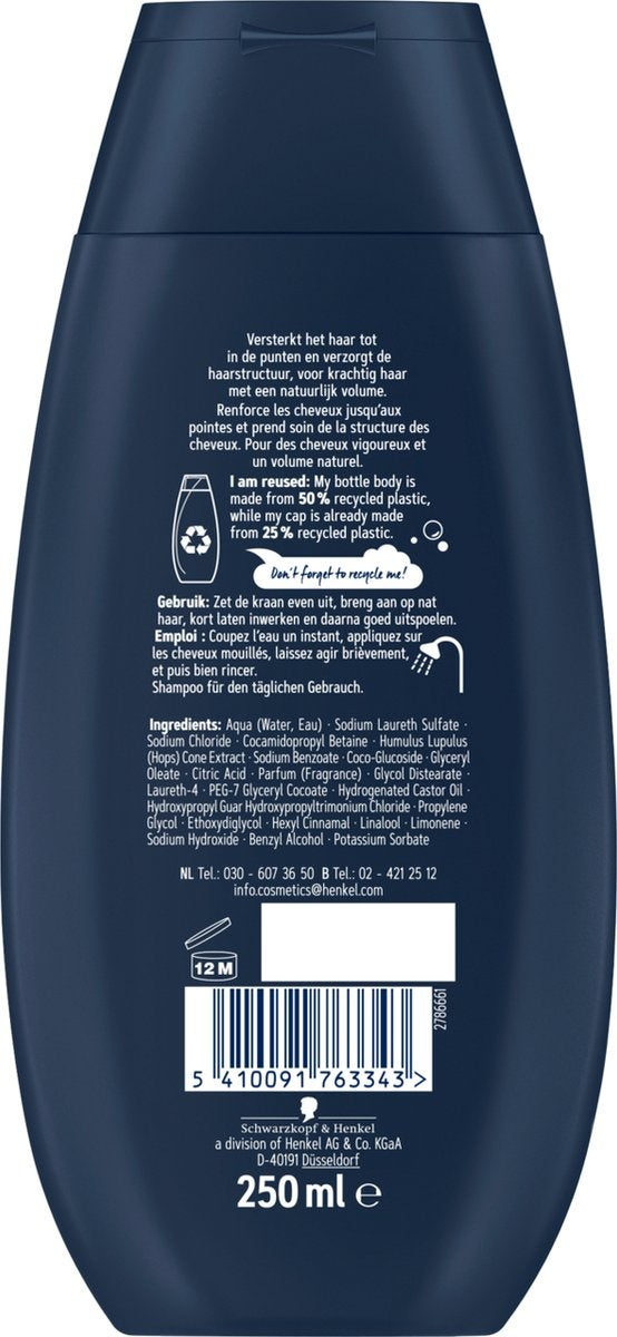 Schwarzkopf für Männer Shampoo 250ml