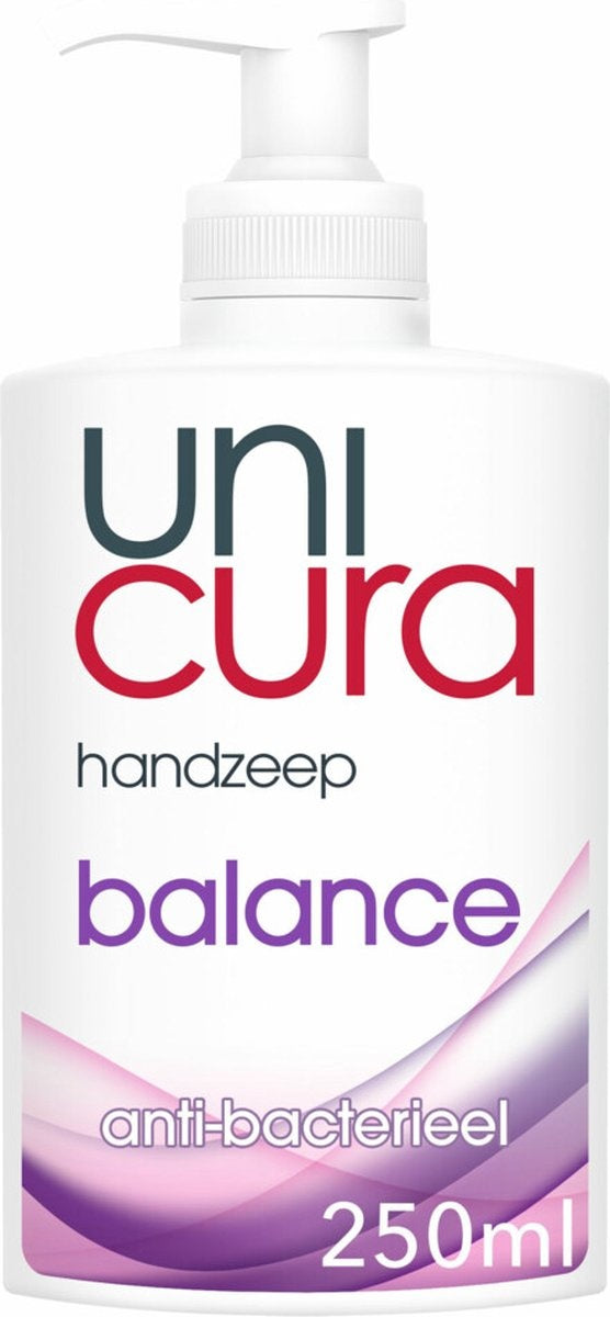 Unicura Flüssighandseife Anti Bacterial Balance – 250 ml – Pumpe fehlt