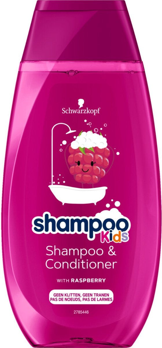 Schwarzkopf - Kids Shampoo &amp; Conditioner - Raspberry - 250ml