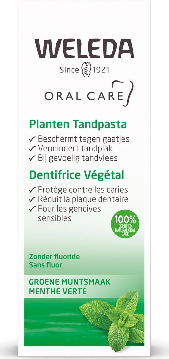 Weleda Pflanzenzahnpasta – 75 ml – Verpackung beschädigt