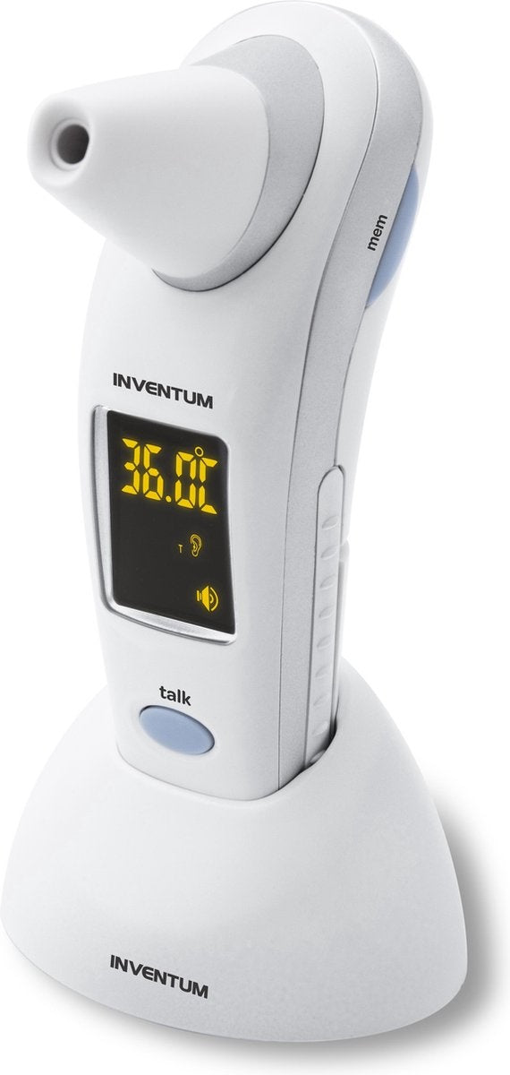 Inventum TMO430 – Ohrthermometer – Fieberthermometer, Infrarot, 30 Speicherplätze – Verpackung beschädigt