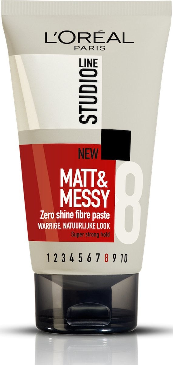 L'Oréal Paris Studio Line Matt &amp; Messy Zero Shine Faserpaste – 150 ml