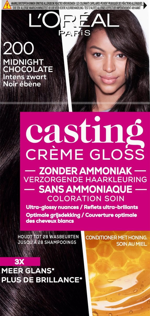 L'Oréal Paris Casting Crème Gloss 200 Sehr dunkles Braun – Verpackung beschädigt