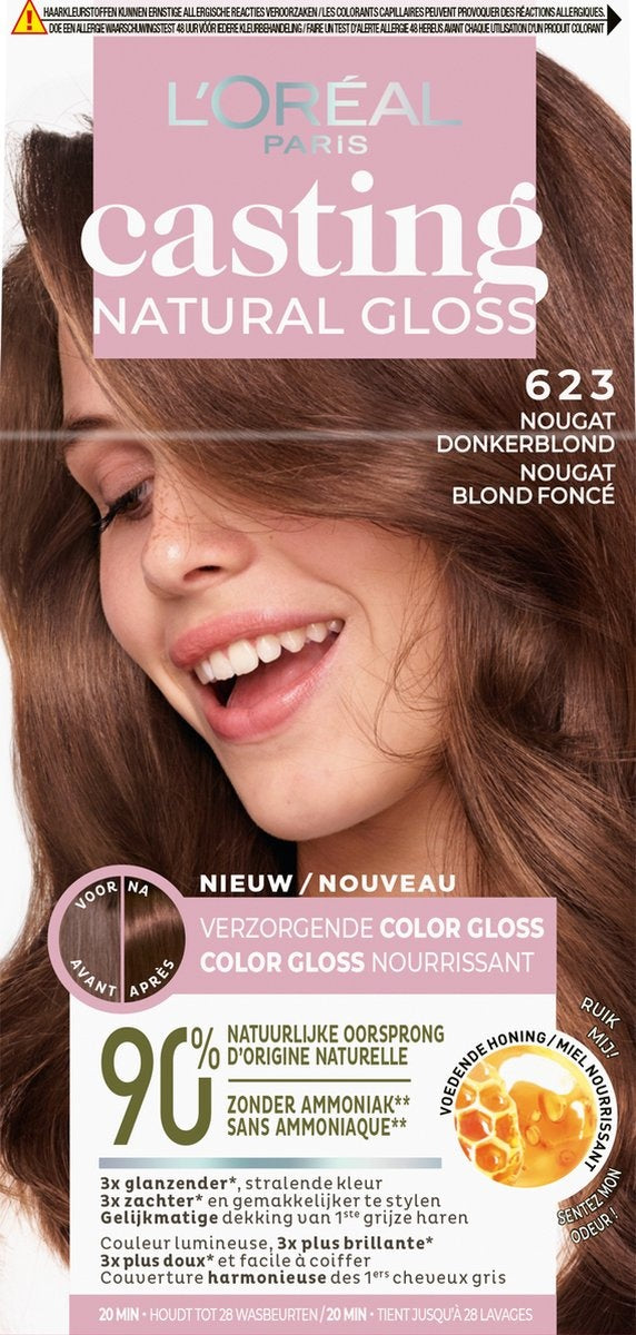 Casting Natural Gloss – 623 Nougat Dunkelblond