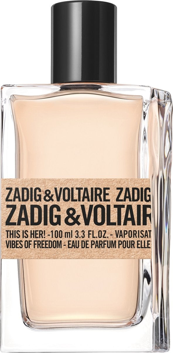 Zadig &amp; Voltaire This is Her! Vibes of Freedom 100 ml - Women's Eau de Parfum - Packaging damaged