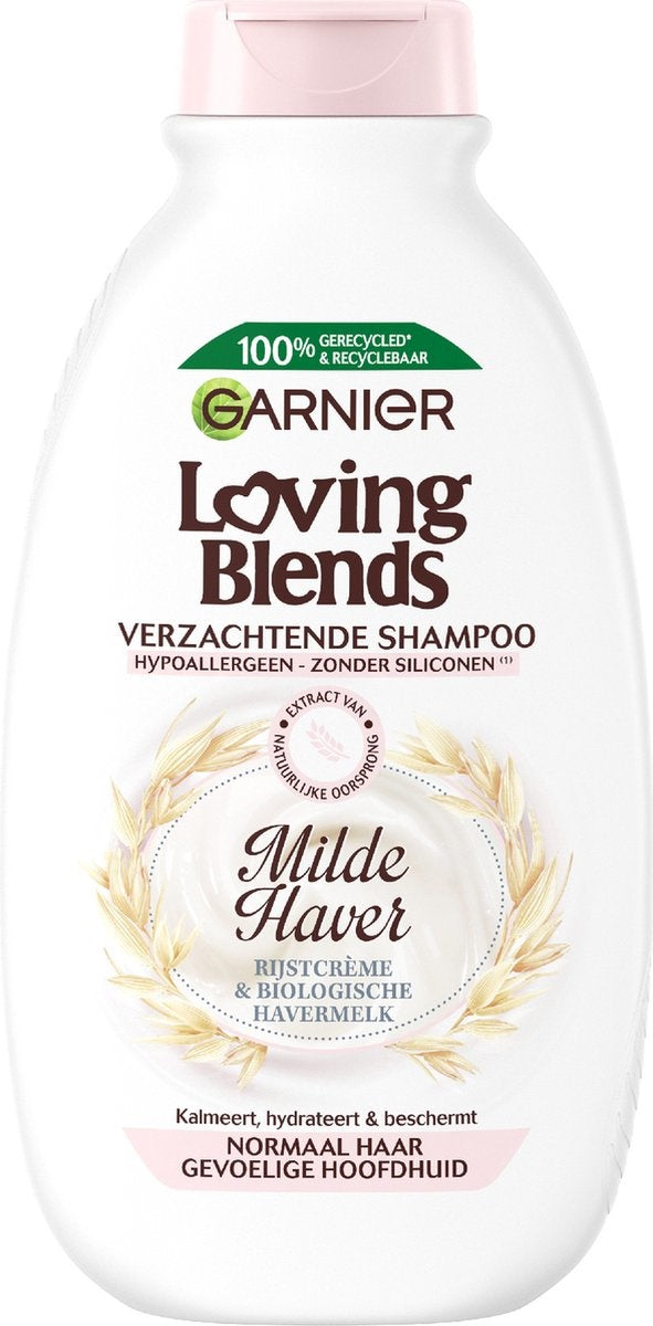 Garnier Loving Blends Mildes Hafer-Beruhigungsshampoo 300 ml