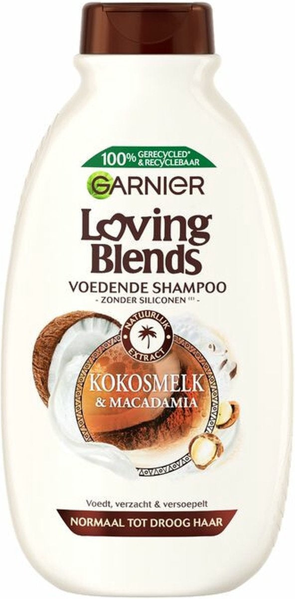 Garnier Loving Blends Kokosmilch- und Macadamia-Shampoo – 300 ml