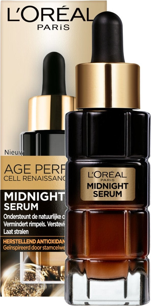 L'Oréal Paris Age Perfect Cell Renaissance Midnight Serum – 30 ml – Verpackung beschädigt