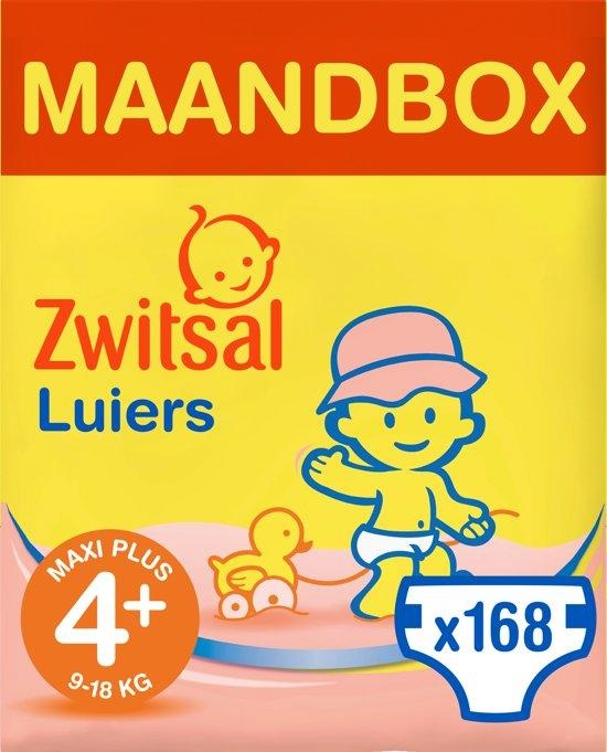 Zwitsal Diaper Maxi Plus size 4+ 3x56 pcs 1x