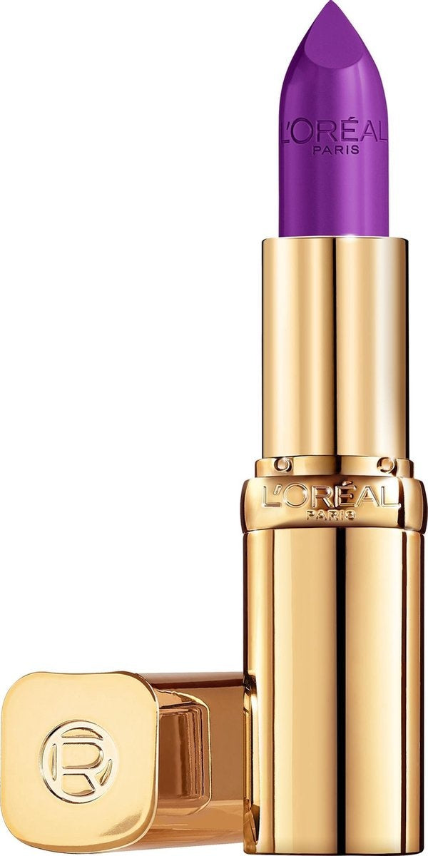 L'Oréal Paris Color Riche Satin Lippenstift – 142 Bonjour Bastille – Lila 4,54 g