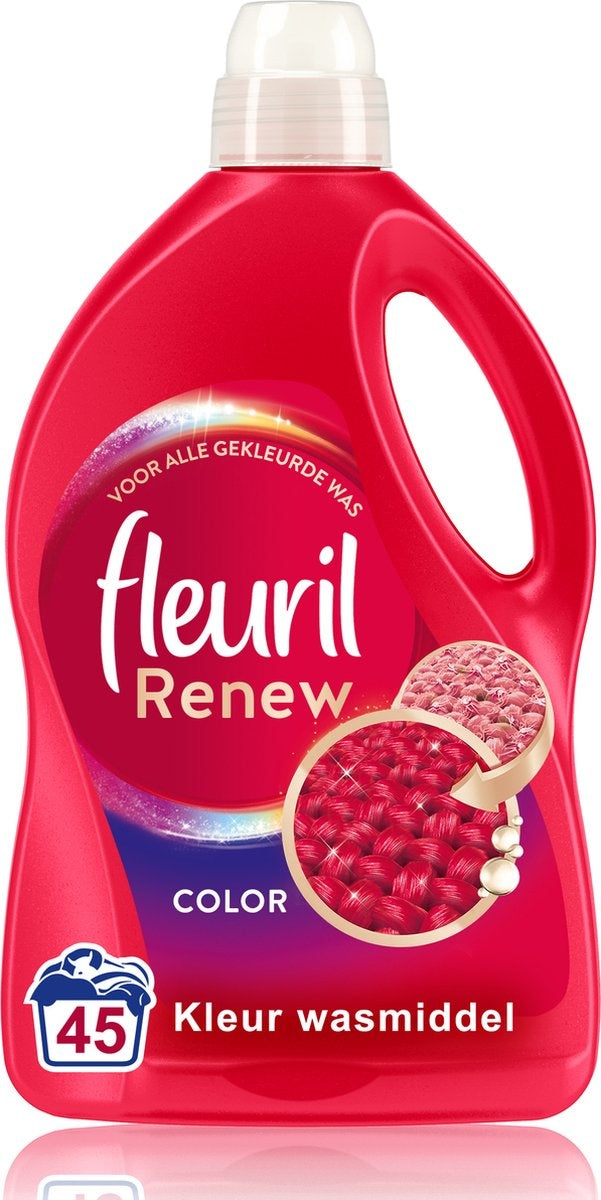 Fleuril Renew Color - Liquid Detergent - 45 washes