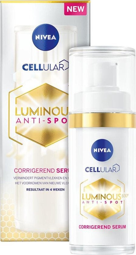 NIVEA Cellular Luminous Anti-Pigment Reduces Pigment Spots Serum - 30ml - Packaging damaged