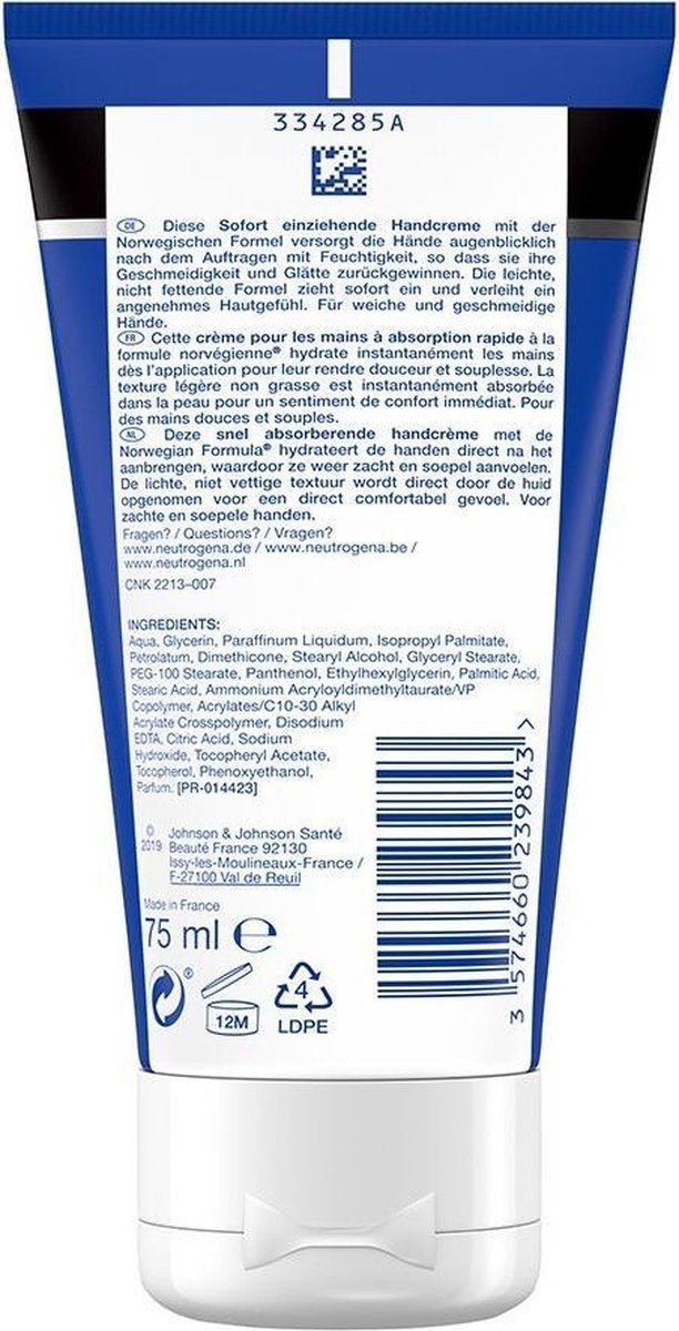 Neutrogena Schnell einziehende Handcreme 75 ml