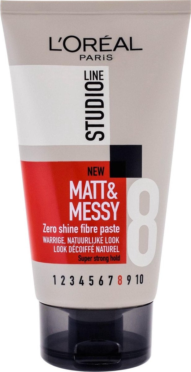 L'Oréal Paris Studio Line Matt &amp; Messy Zero Shine Faserpaste – 150 ml