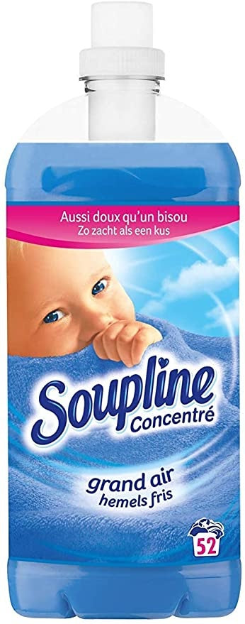 Soupline Heavenly Fresh Konzentrierter Weichspüler 1,3 l 52 Wäschen